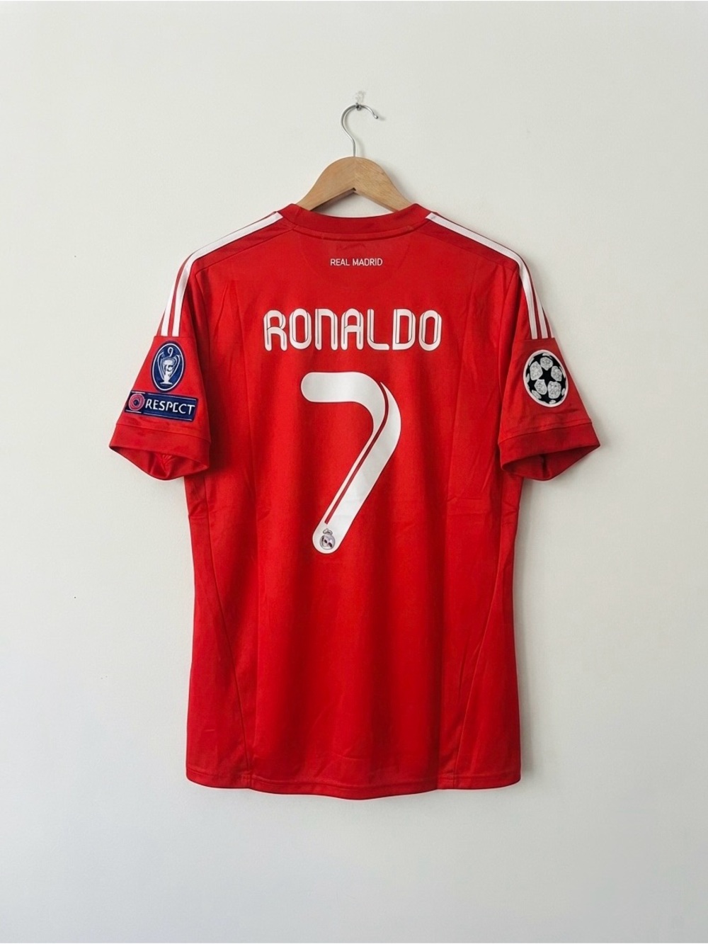 Ronaldo #7 Real Madrid Third  11/12 Jersey Size Medium